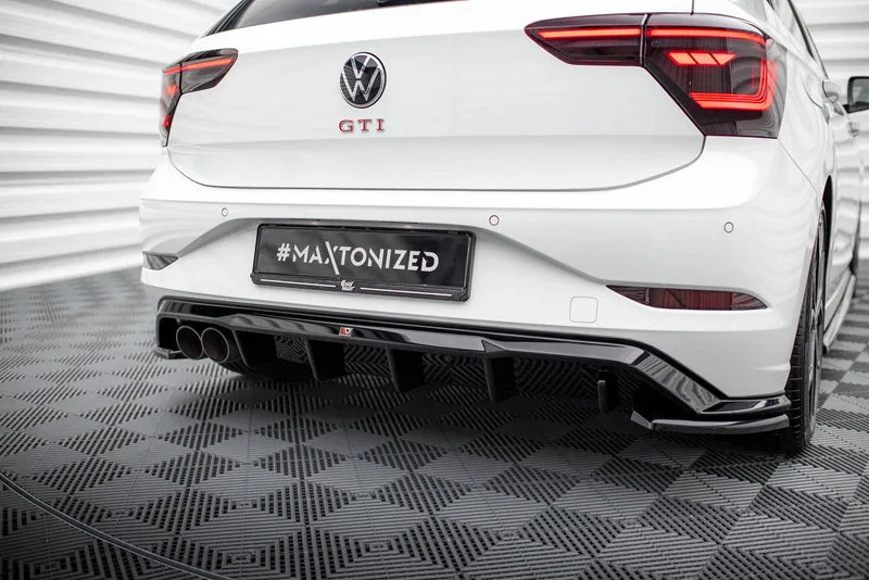 Tagumine difuusor — Volkswagen Polo GTI Mk6 Facelift (2021–)