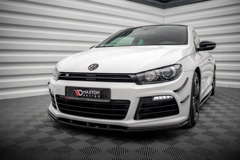 Передний сплиттер — Volkswagen Scirocco R (2008–2014)