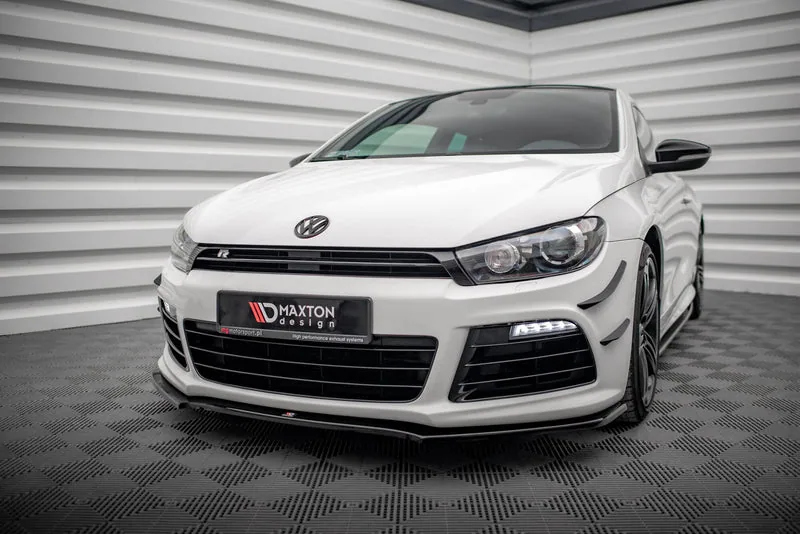 Front splitter — Volkswagen Scirocco R ver2 (2008–2014)