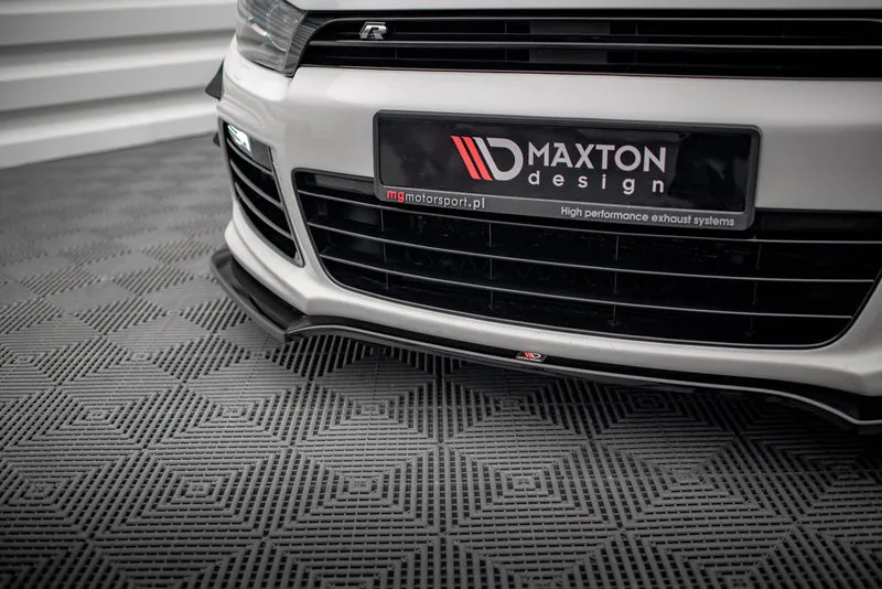 Front splitter V.4 — Volkswagen Scirocco R Mk3 (2008–2014)