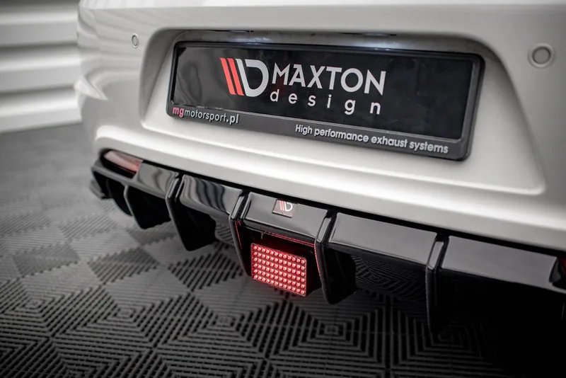 Tagumine difuusor — Volkswagen Scirocco R Mk3 (2008–2014)