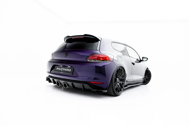 Tagumine difuusor V.2 — Volkswagen Scirocco Mk3 (R32 Exhaust) (2008–2014)