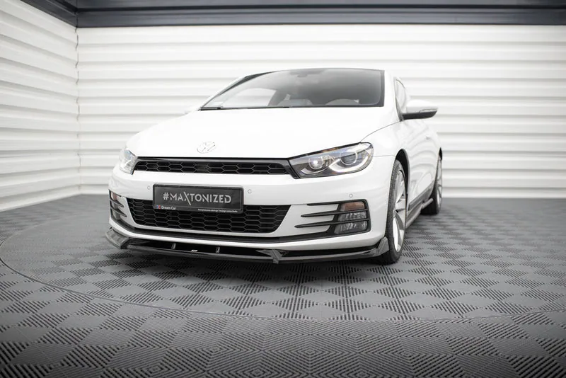 Front splitter V.2 — Volkswagen Scirocco Mk3 Facelift (2014–2023)