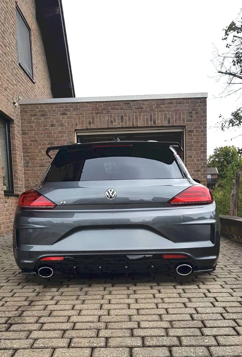 Tagumine difuusor — Volkswagen Scirocco Mk3 R Facelift (2014–2017)