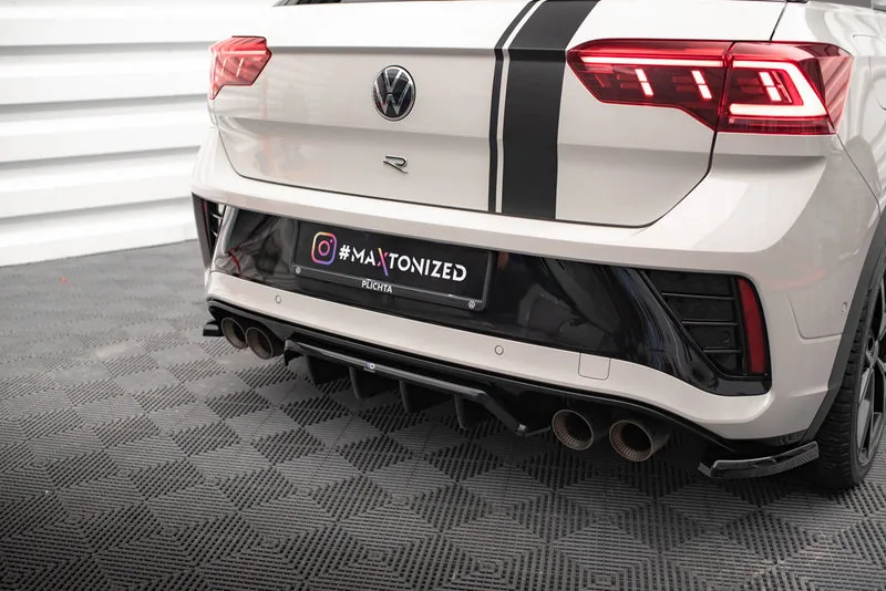 Tagasplitter püsttugedega — Volkswagen T-Roc R / R-Line Mk1 Facelift (2017–)