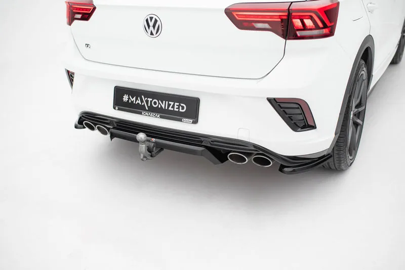 Rear splitter with vertical bars — Volkswagen T-Roc R Mk1 (2017–)
