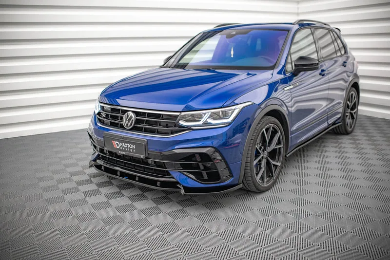 Esisplitter V.2 — Volkswagen Tiguan R / R-Line Mk2 Facelift (2020–)