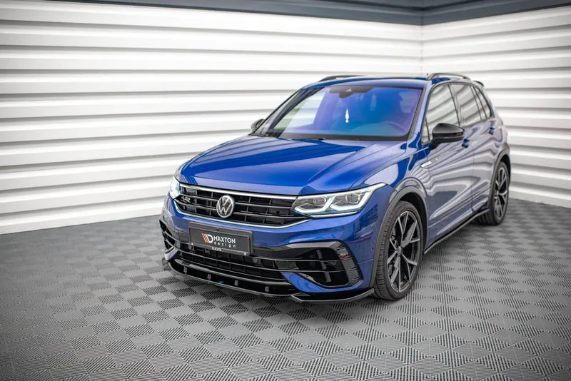 Esisplitter V.3 — Volkswagen Tiguan R / R-Line Mk2 Facelift (2020–)
