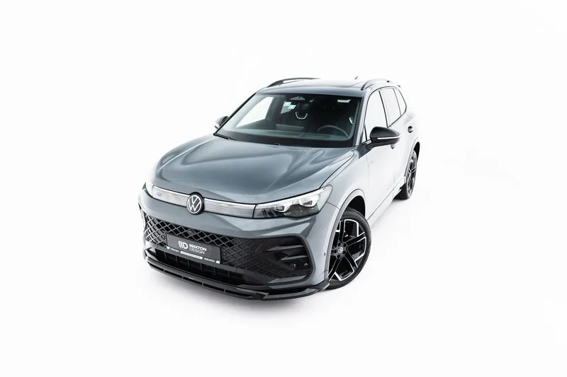 Передний сплиттер V.2 — Volkswagen Tiguan R-Line Mk3 (2024–)