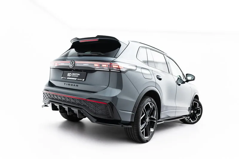 Rear splitter with vertical bars — Volkswagen Tiguan R-Line Mk3 (2024–)