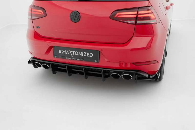 Задний диффузор Street Pro — Volkswagen Golf R Mk7 Facelift (2016–2020)
