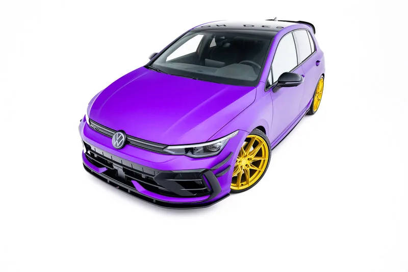Передний сплиттер Street Pro — Volkswagen Golf R Hatchback Mk8 Facelift (2024–)