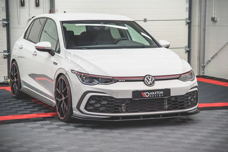 Esisplitter Street Pro — Volkswagen Golf GTI / GTE / GTD / R-Line Mk8 (2019–)