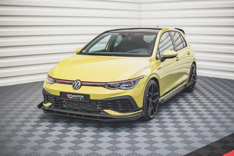 Esisplitter Street Pro + tiivakesed — Volkswagen Golf GTI Clubsport Mk8 (2020–2024)
