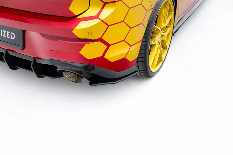 Rear side splitters Street Pro — Volkswagen Golf GTI Clubsport Mk8 (2020–2024)
