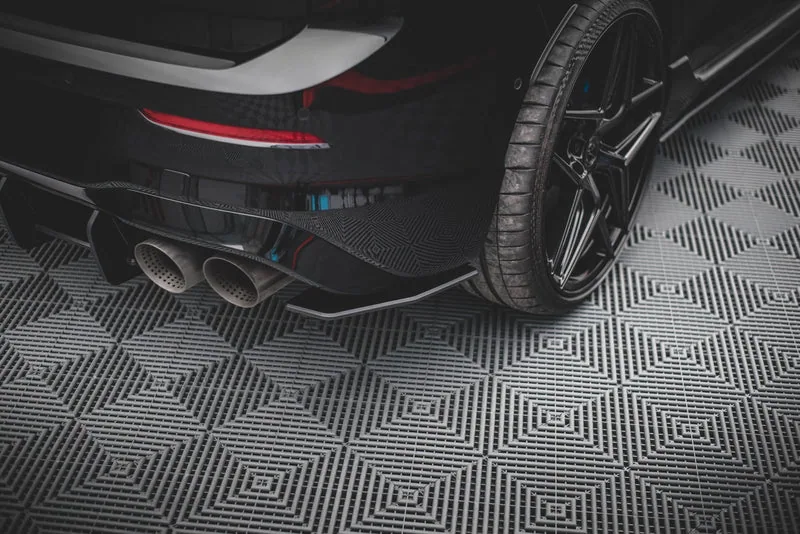 Rear side splitters Street Pro V.1 — Volkswagen Golf R Mk8 / Mk8 Facelift (2020–)