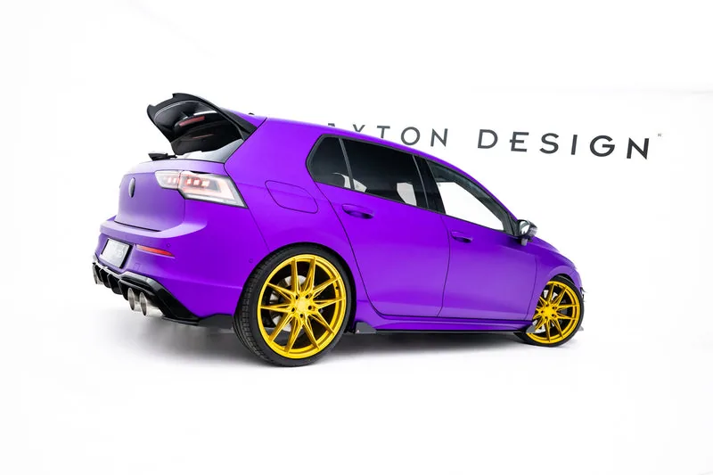 Side skirts Street Pro + flaps — Volkswagen Golf R Hatchback Mk8 / Mk8 Facelift (2020–)