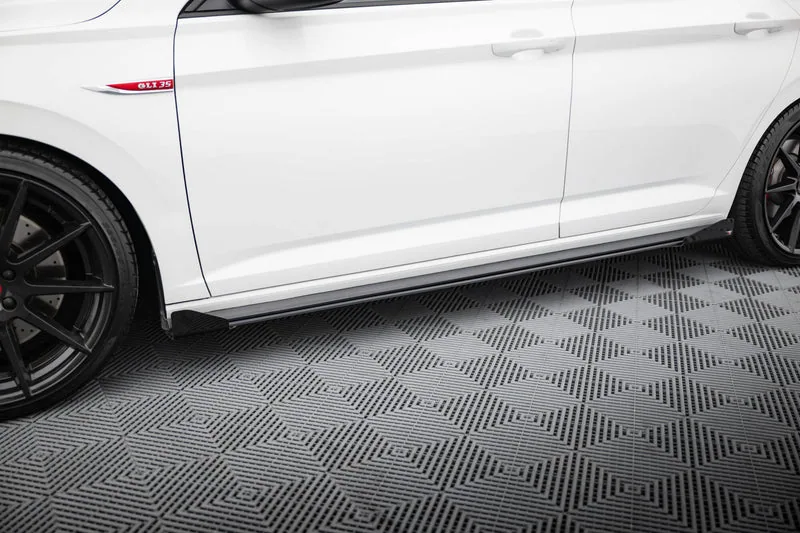 Side skirts Street Pro + flaps — Volkswagen Jetta GLI Mk7 (2018–2021)