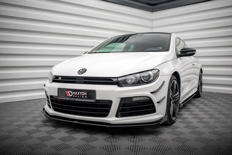 Front splitter Street Pro + flaps — Volkswagen Scirocco R Mk3 (2008–2014)
