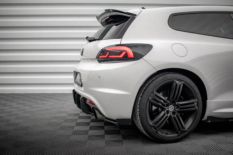 Rear side splitters Street Pro + flaps — Volkswagen Scirocco R Mk3 (2008–2014)
