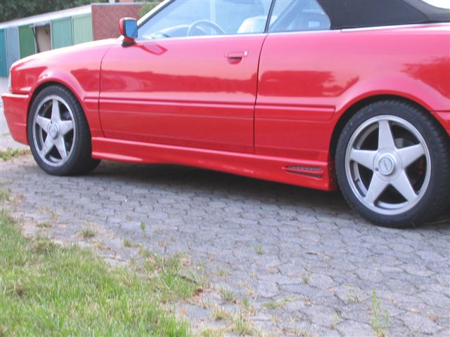 RDX GT4 küljeliistud – Audi 80-B3/B4 kupee/kabriolett