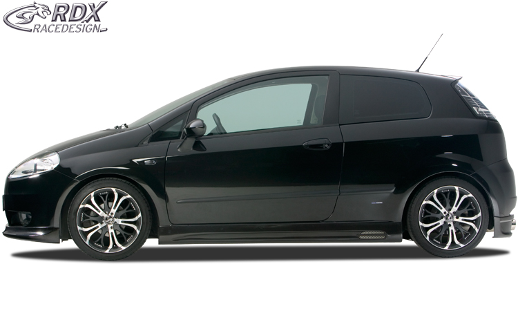 Накладки на пороги RDX GT-Race – Fiat Grande Punto, Punto Evo, Punto (199, 2005–2018)