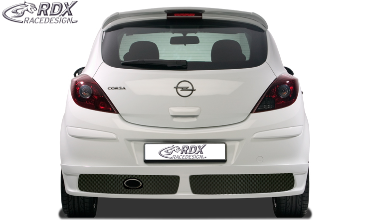 RDX rear diffuser – Opel Corsa D