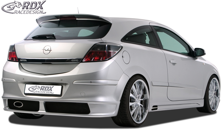 Задний диффузор RDX – Opel Astra H GTC