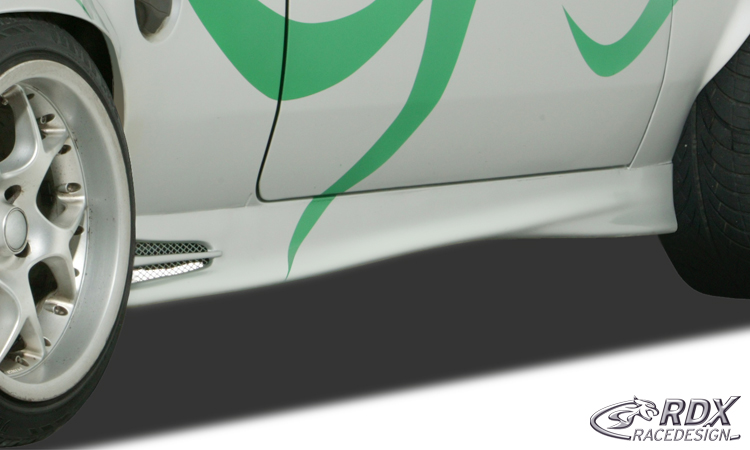 RDX GT4 side skirts – Opel Corsa A (low version)