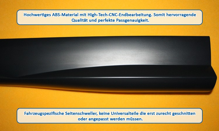 RDX Turbo-R side skirts – Opel Corsa A
