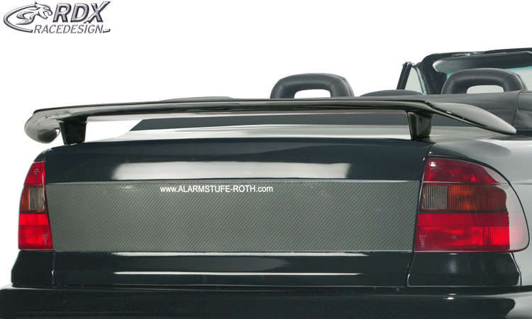 RDX rear spoiler – Opel Astra F convertible + sedan