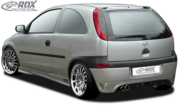Задний диффузор RDX – Opel Corsa C