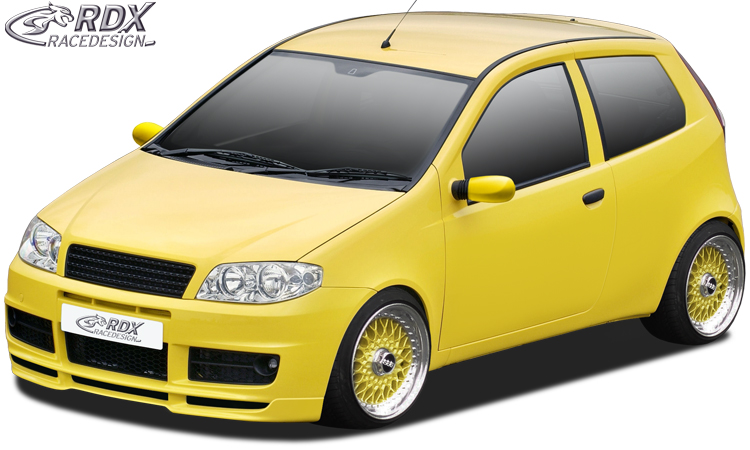 Передний спойлер RDX – Fiat Punto 2 рестайлинг Sporting