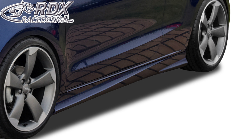 Накладки на пороги RDX Turbo – Audi A1 8X и Audi A1 8XA Sportback