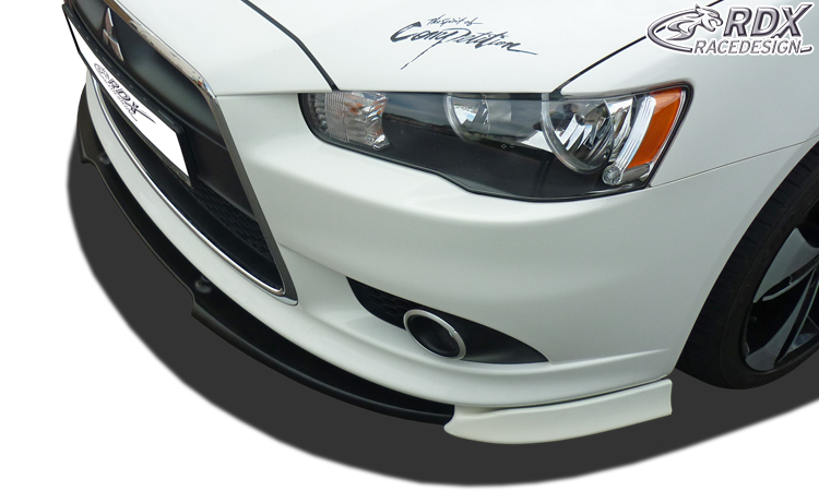 RDX VARIO-X front splitter – Mitsubishi Lancer Sportback 2008–