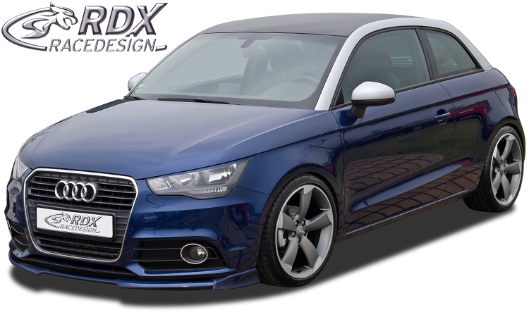 Передний сплиттер RDX VARIO-X – Audi A1 8X и A1 8XA Sportback (–01/2015, не S-Line)