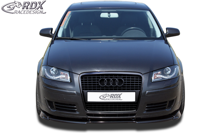 RDX VARIO-X front splitter – Audi A3 8P 2005–2008 (3-door + Sportback)