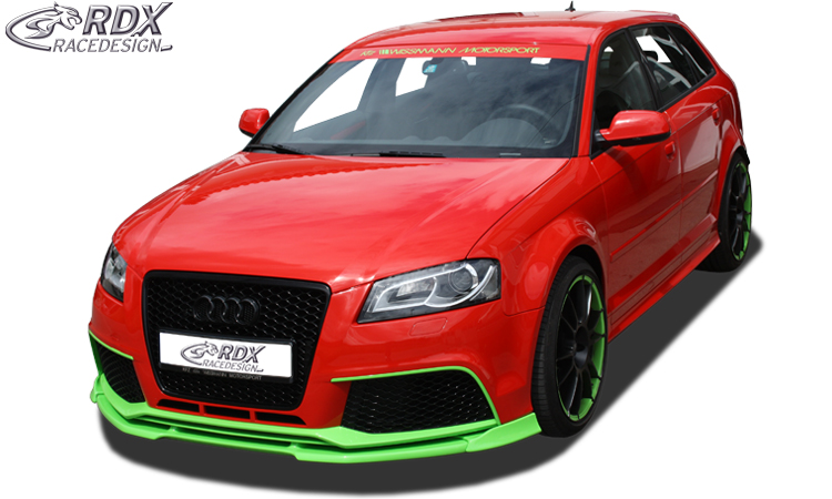 RDX VARIO-X esispoiler – Audi RS3 2011– (3-ukseline + Sportback)