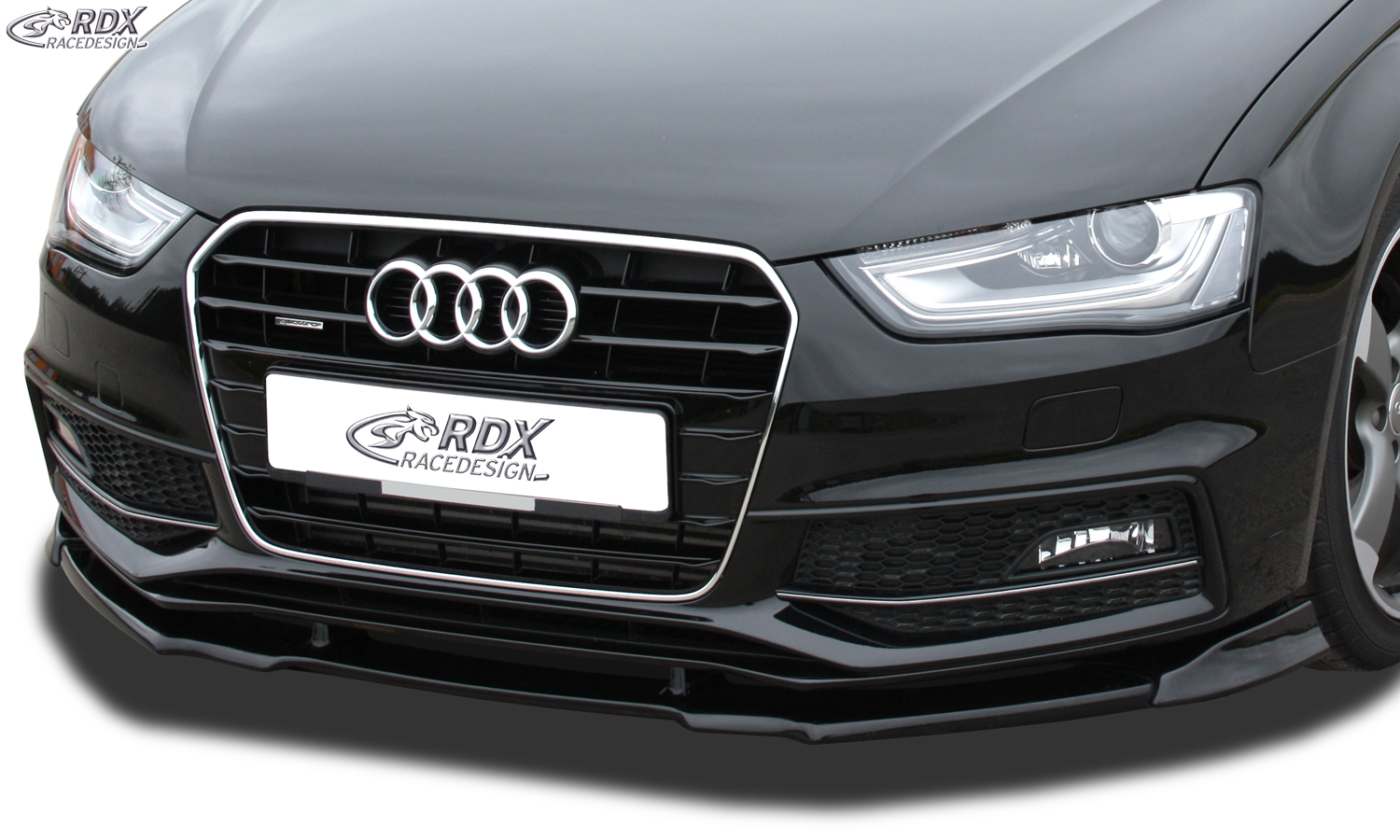 Передний сплиттер RDX VARIO-X – Audi A4 B8 рестайлинг 2011– (S-Line- и S4-Frontbumper)