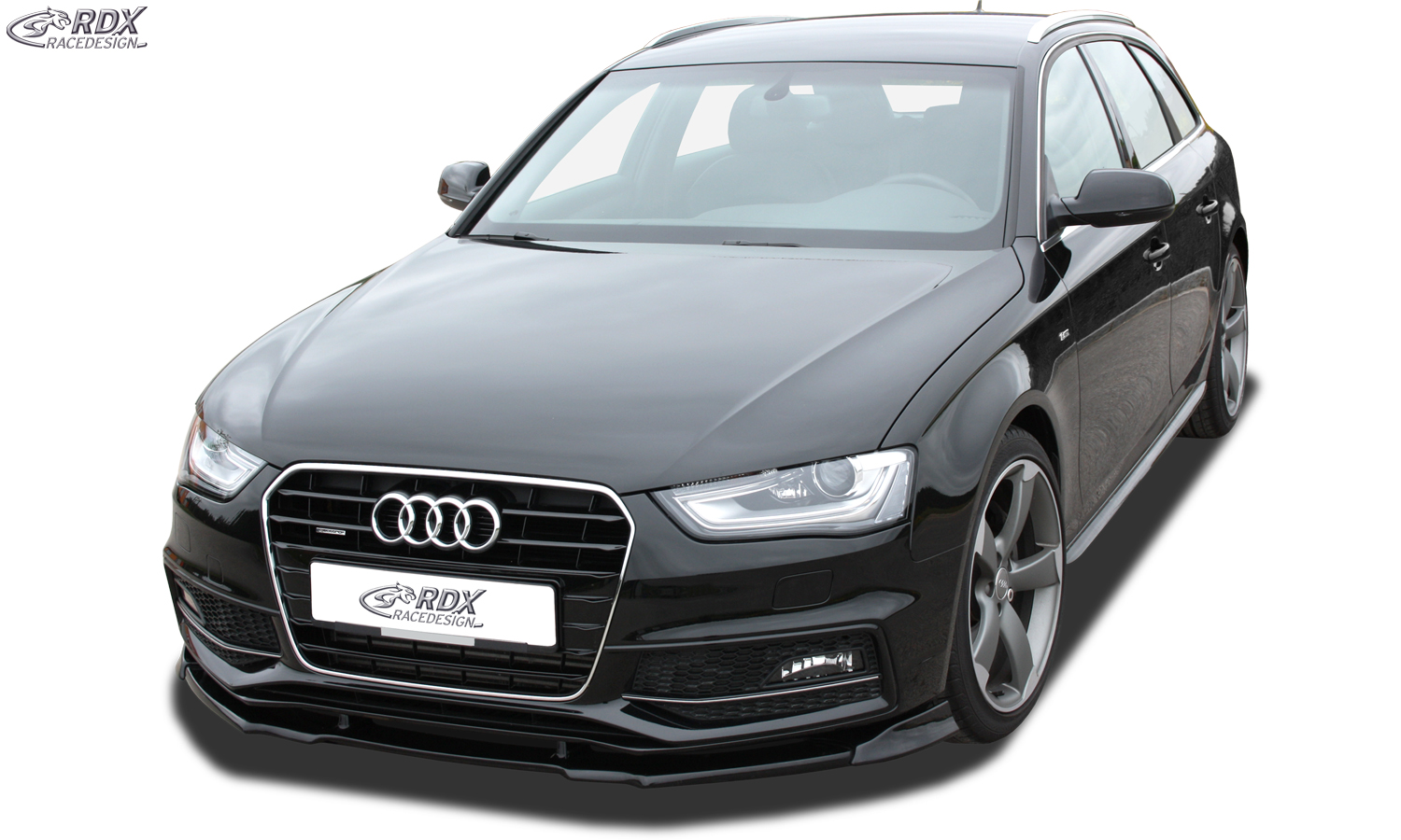 Передний сплиттер RDX VARIO-X – Audi A4 B8 рестайлинг 2011– (S-Line- и S4-Frontbumper)