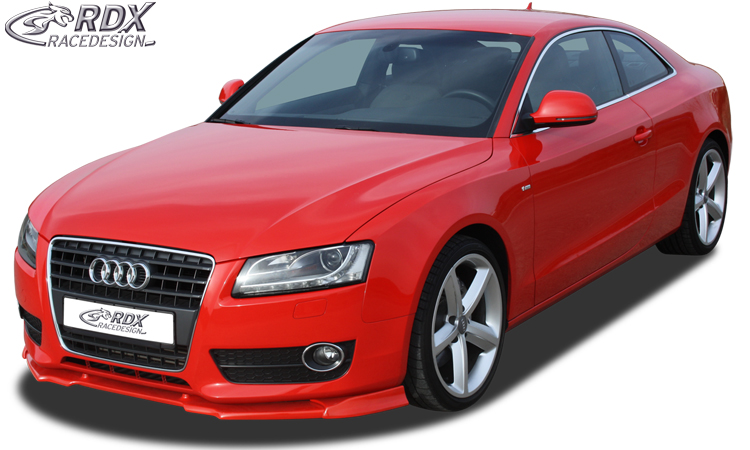 Передний сплиттер RDX VARIO-X – Audi A5 –2011 (купе + кабриолет + Sportback, стандартный передний бампер)