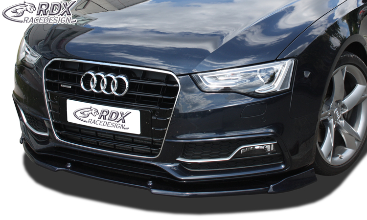 RDX VARIO-X esispoiler – Audi A5 2011–/S5 (kupee + kabriolett + Sportback, S-Line- ja S5-Frontbumper)