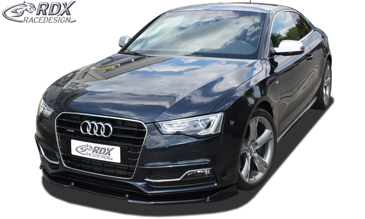 RDX VARIO-X esispoiler – Audi A5 2011–/S5 (kupee + kabriolett + Sportback, S-Line- ja S5-Frontbumper)