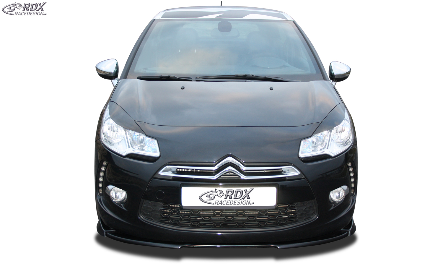 Передний сплиттер RDX VARIO-X – Citroën DS3 (2010–2016)