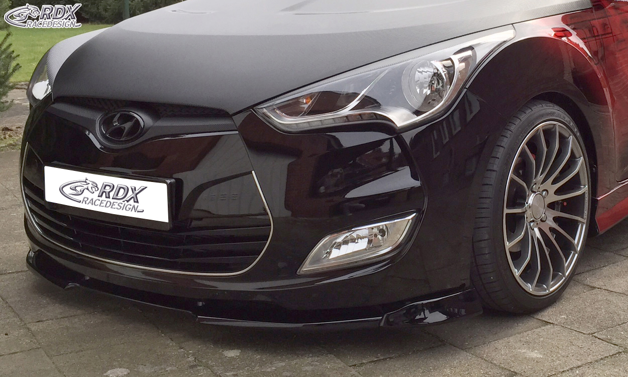 RDX VARIO-X front splitter – Hyundai Veloster