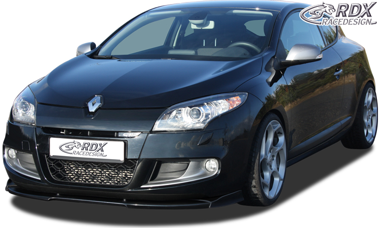 RDX VARIO-X front splitter – Renault Megane 3 GT/GT-Line 2011–