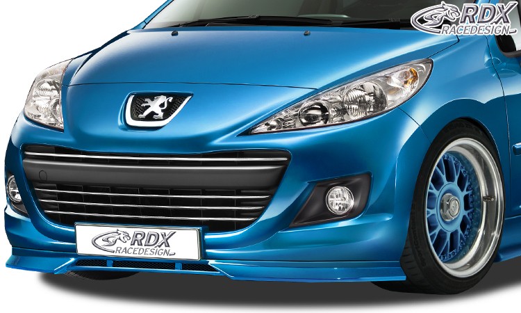 RDX front splitter – Peugeot 207/207CC (–2009 & 2009–)