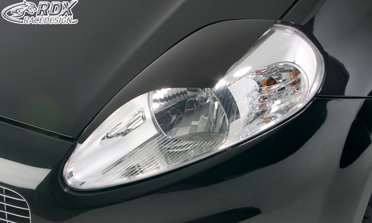 RDX headlight brows – Fiat Grande Punto & Punto Evo