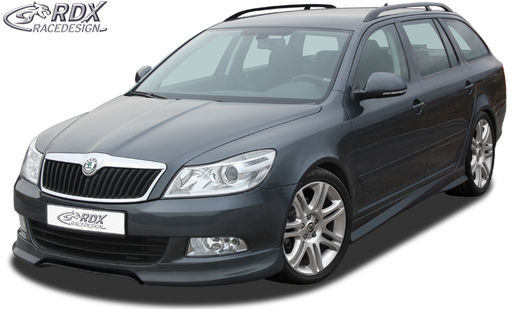 Накладки на пороги RDX Turbo – Škoda Octavia 2/1Z (вкл. рестайлинг)