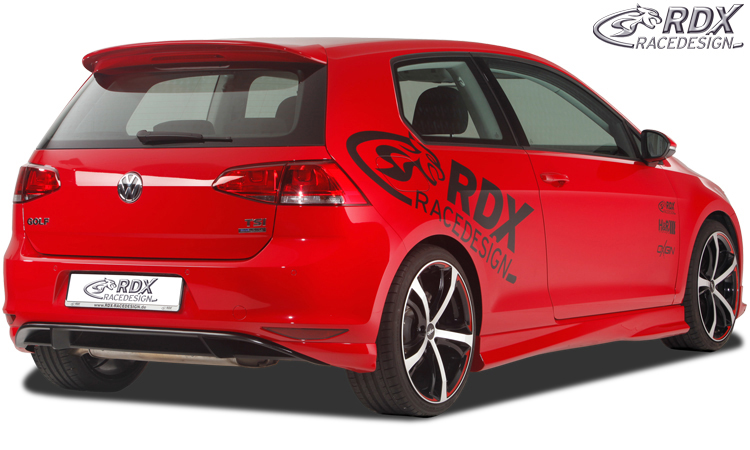 Задний диффузор RDX – Volkswagen Golf 7 (боковые части)